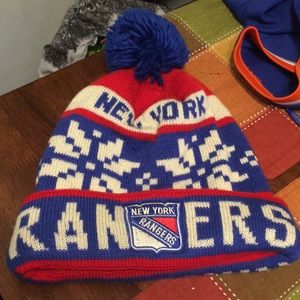 New York rangers winter beanie